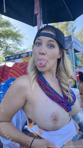 Coorslightgirl page leaked private photo uncensored HD quality
