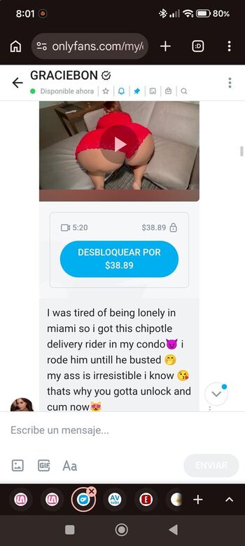 Graciebon leaked private photo uncensored HD quality