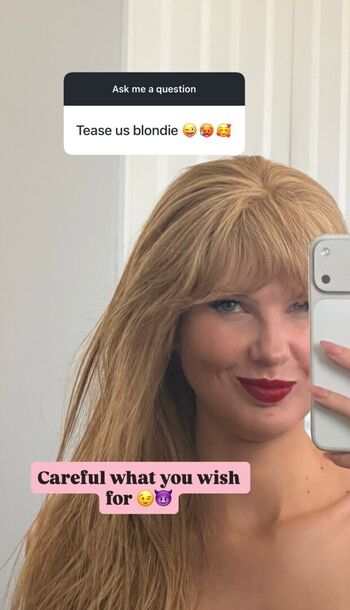 Itsjustblondie leaked private photo uncensored HD quality