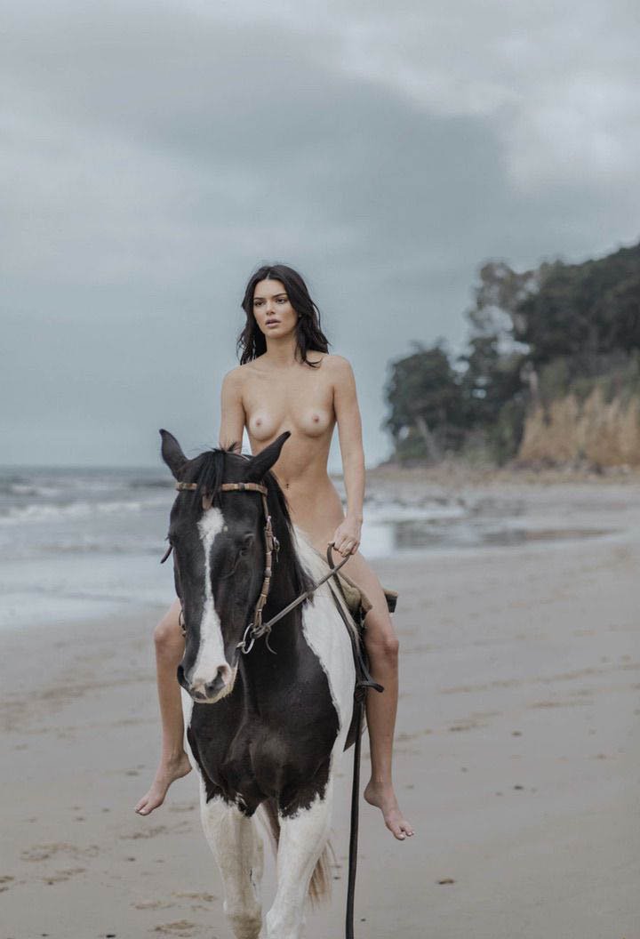 Kendall Jenner Topless