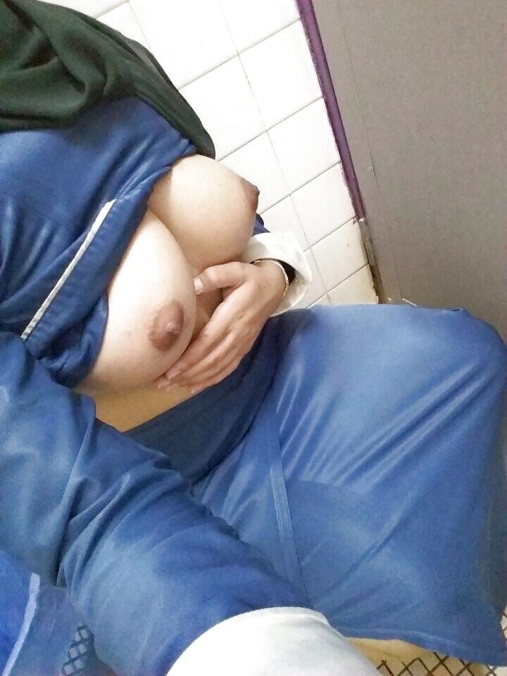 Indonesia hijab breast