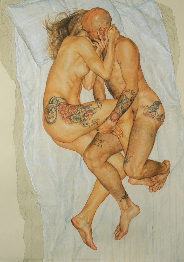 Erotic paintings Ricardo Mannelli