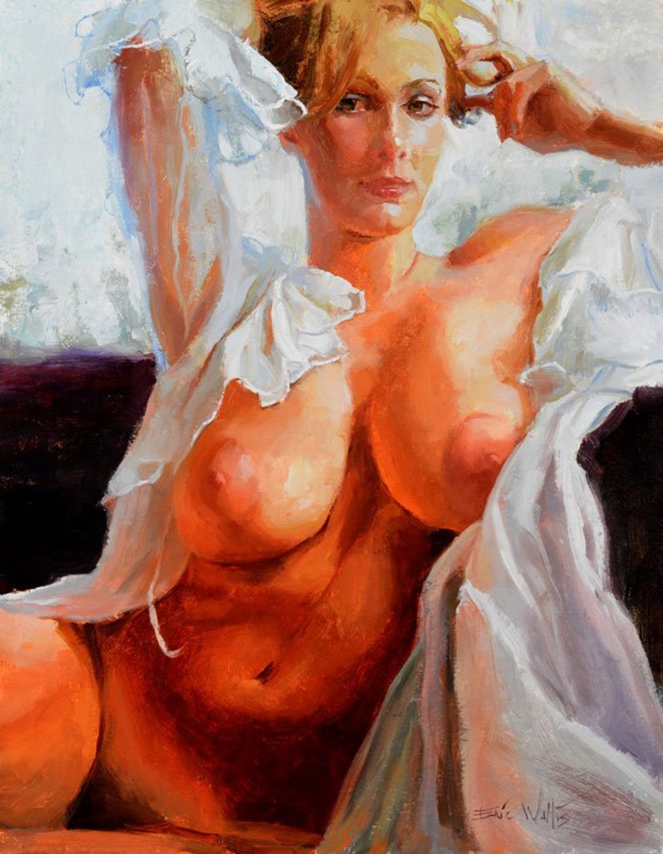Nude painting Eric Valles