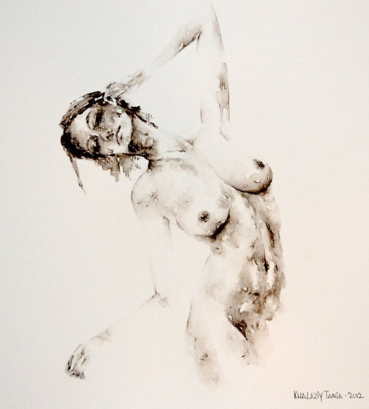 Beautiful drawings of naked women