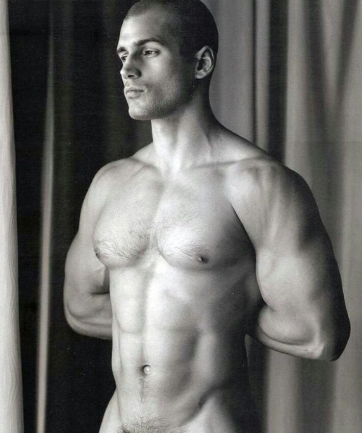 Photoshoot of naked men