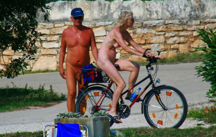 Naked family without clothes