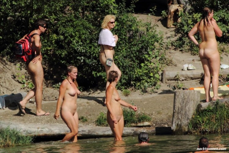 Nudist camp naked
