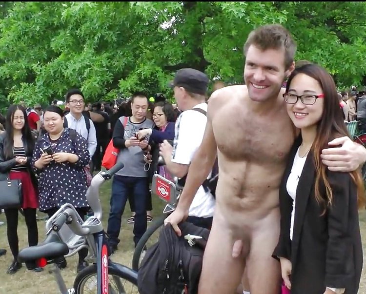 Dressed men and women nude