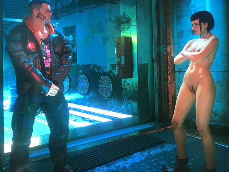 Cyberpunk 2077 Sasha Gray Naked