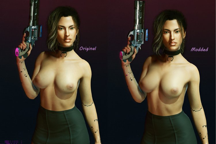Cyberpank 2077 Mod for Tits