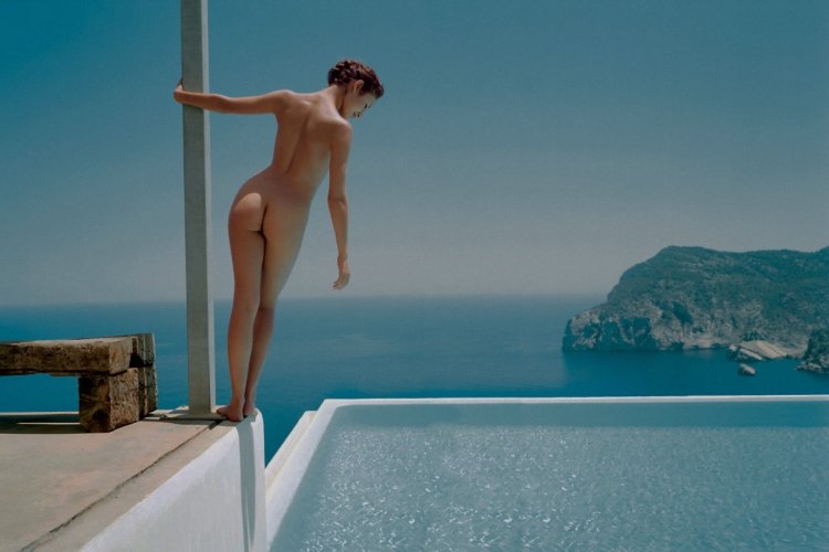 Olga Kurilenko naked in the cinema