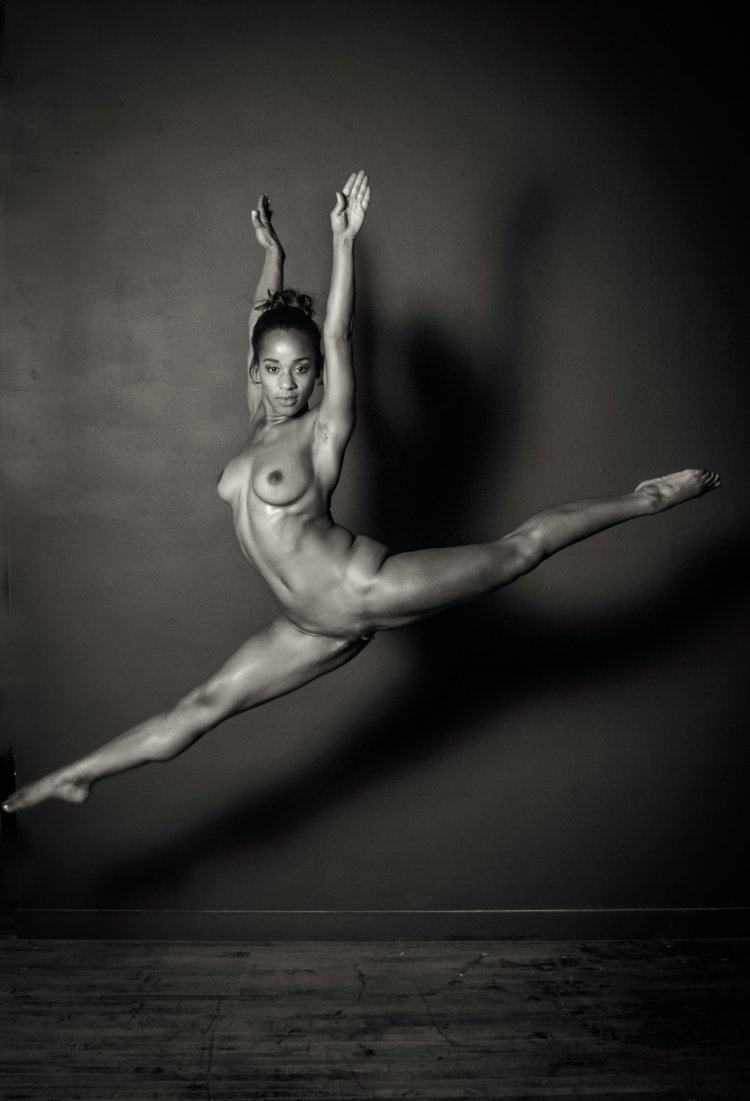Naked gymnast ballerina Irina