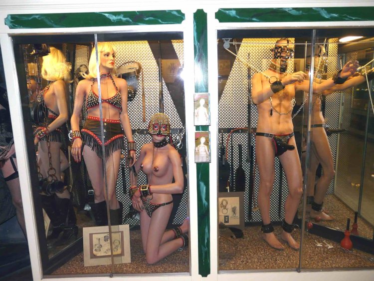 Beautiful naked women in public