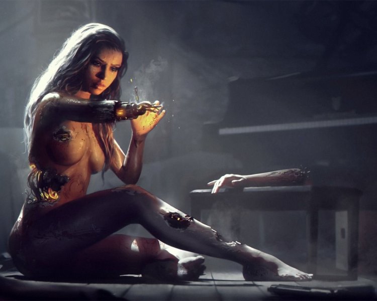 Erotic cyberpunk