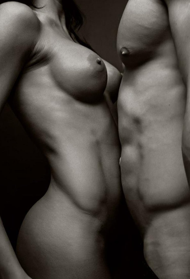 Erotic photo shoot man and woman