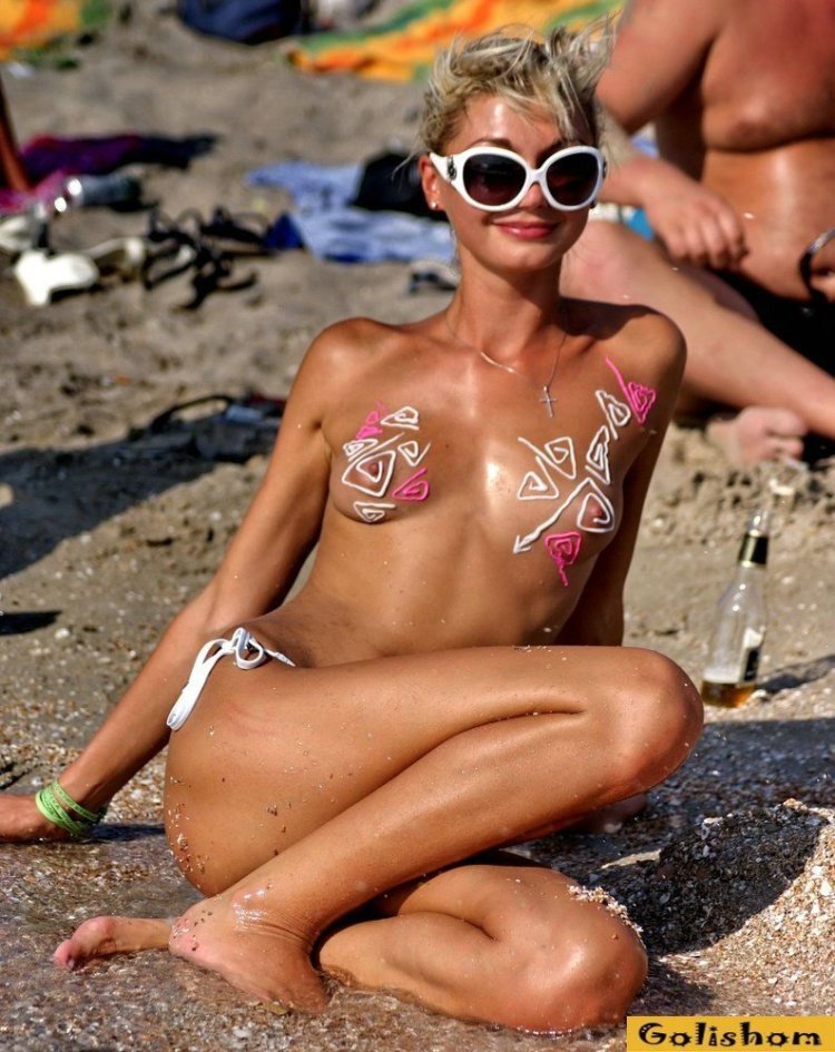 Girls on the beaches of Kazantip Nude