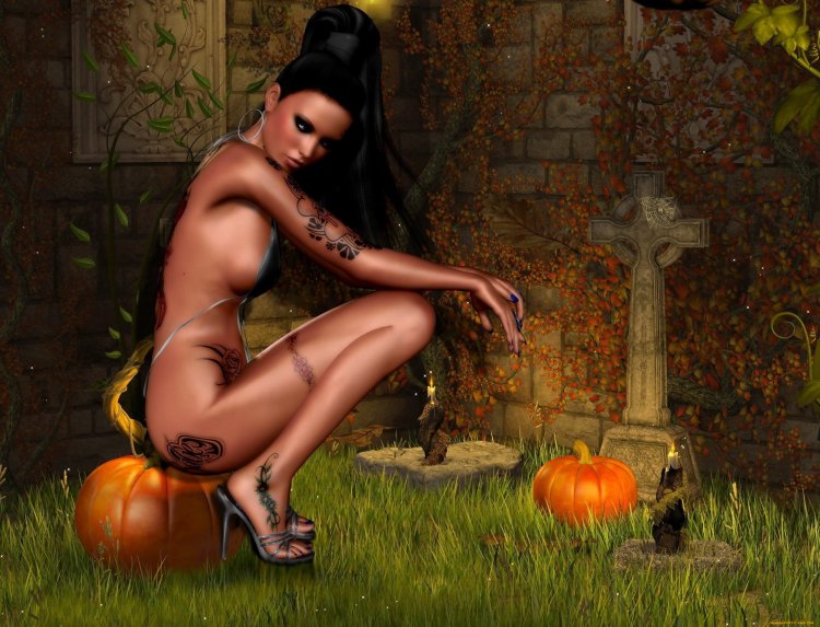 Photoshoot Nude Halloween