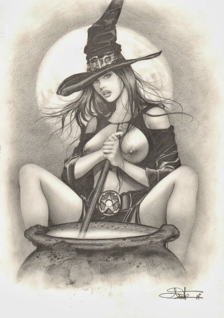 Beautiful witches Ero
