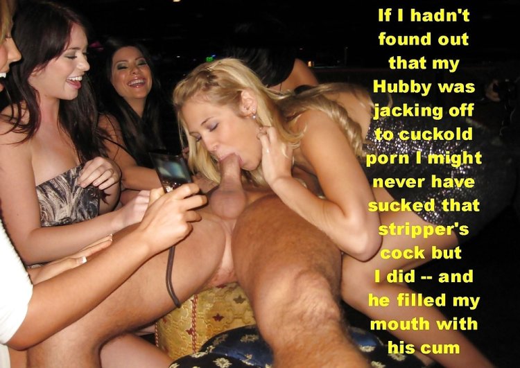 Hotwiferio Puts on a Pair of Sexy Stockings then Sucks Off O