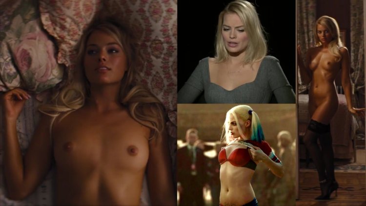 Margot Robbie Naked Breast