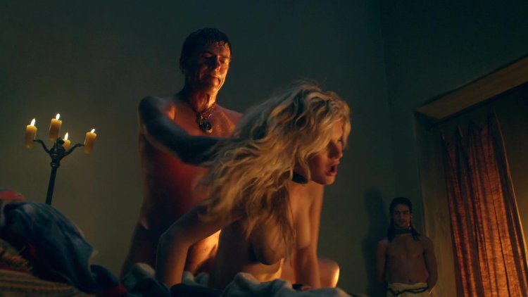 Viva Bianca Spartak Blood and Sand Sex Scene