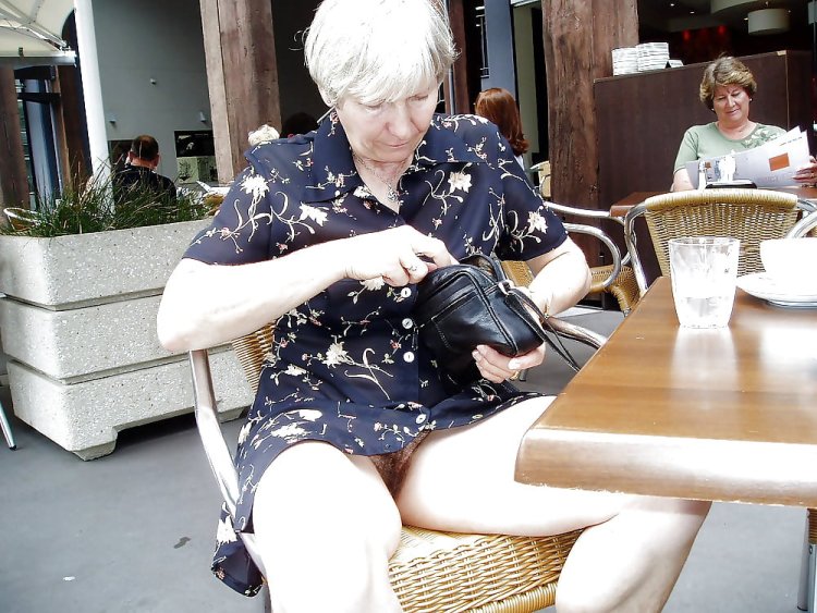 Old women without panties