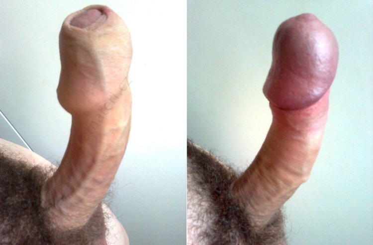My first Photo Showing My Curved Big Dick