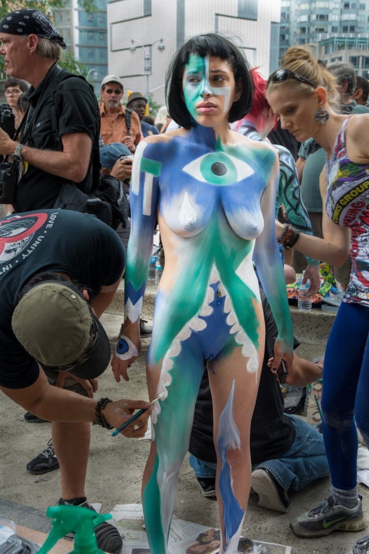 Naked Russian cosplayers