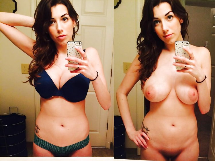 Busty Girls Selfie On Off