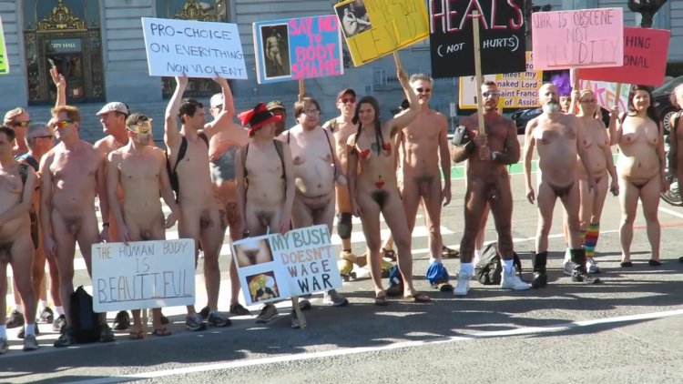 Naked people San Francisco