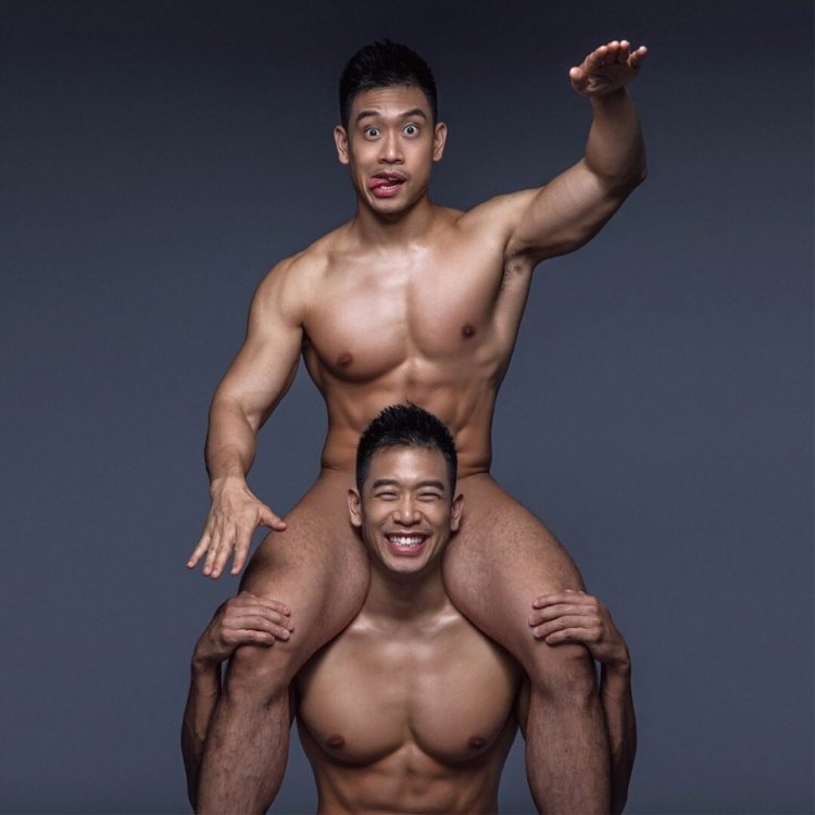 Asian guys Naked Kazakhs