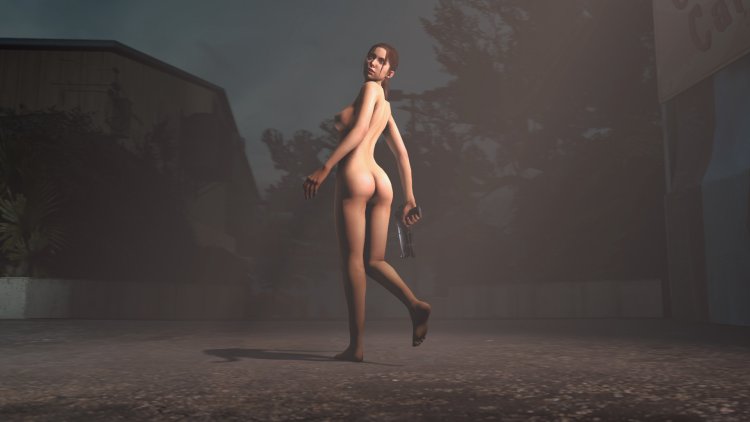 Skyrim CBBE Naked ass