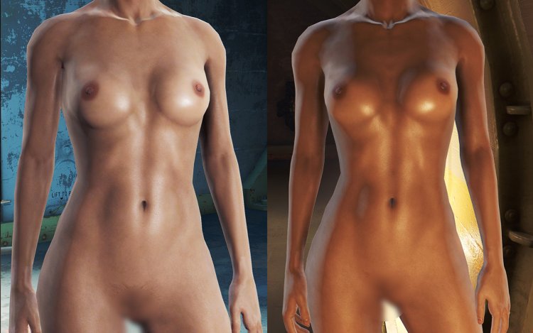 Naked model Kate Fallout 4
