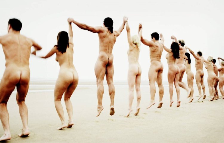 Island of naked people