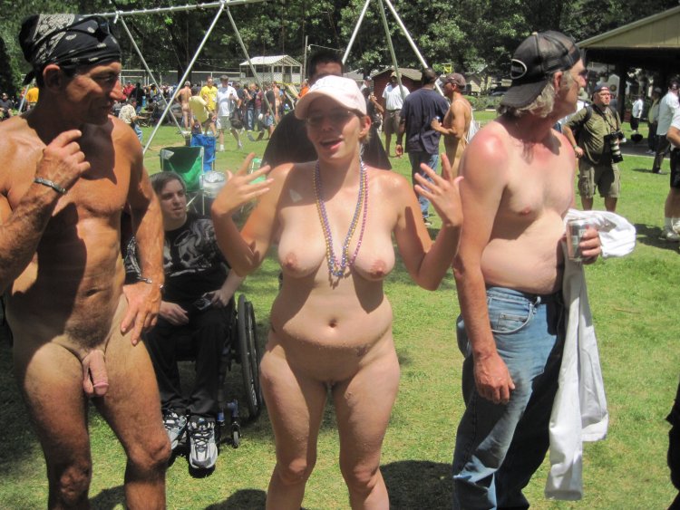 Nudism and exhibitionism, naked people of all ages