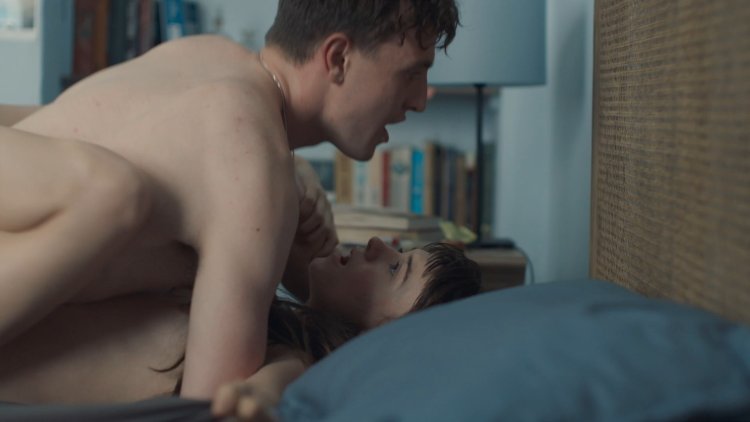 Naked women with naked men