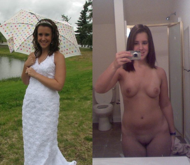 Naked women in ordinary life