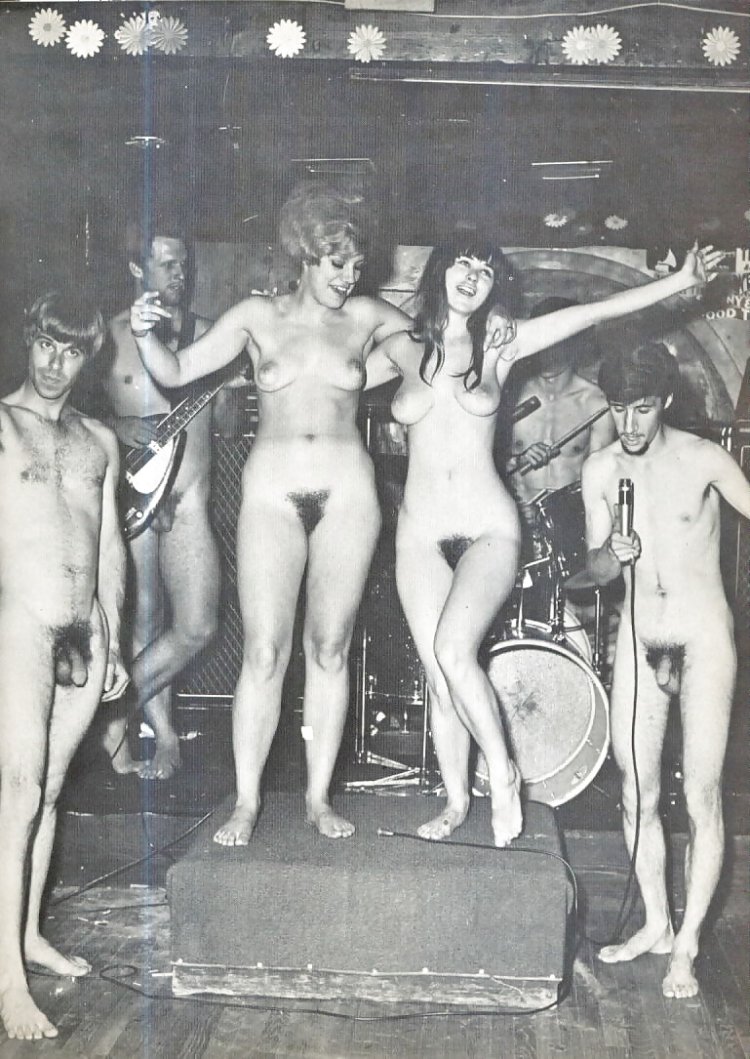 Girls stripped retro