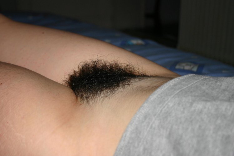 Hairy fluffy pubis
