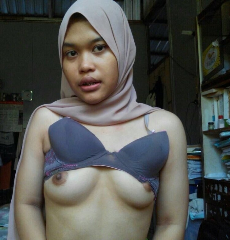 The hijab boobs are small