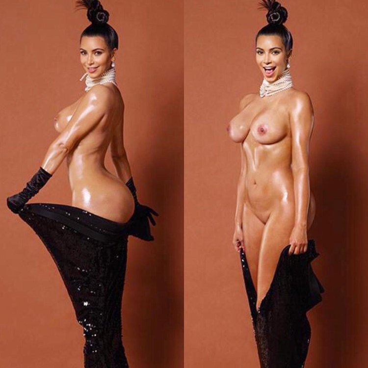 Naked Kim Kardashian priest