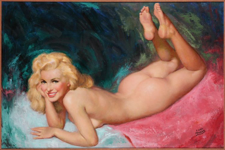 Earl Moran Marilyn Monroe Nude