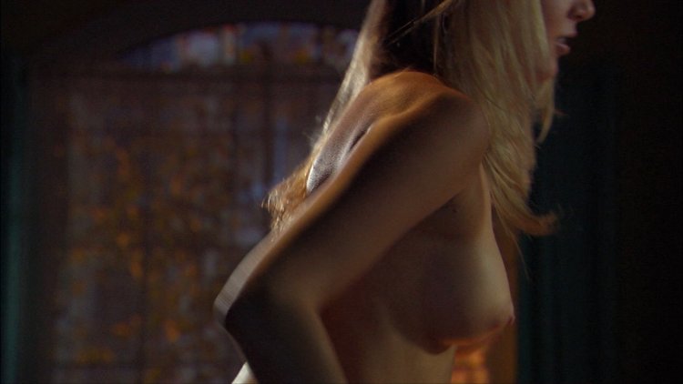 Sarah McDonald is completely naked