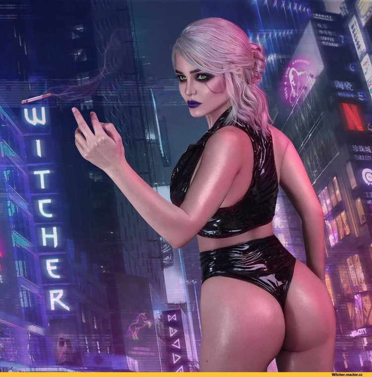 Tsiri witcher 3 cosplay naked