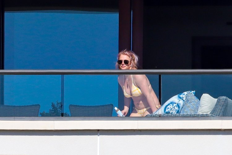 Britney Spears and Sam Asgary 2021