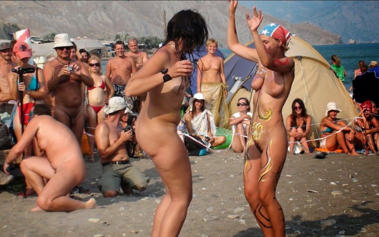 Naked festival Koktebel