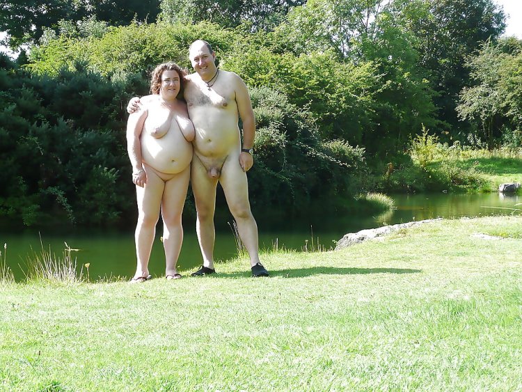 Naked fat nudists