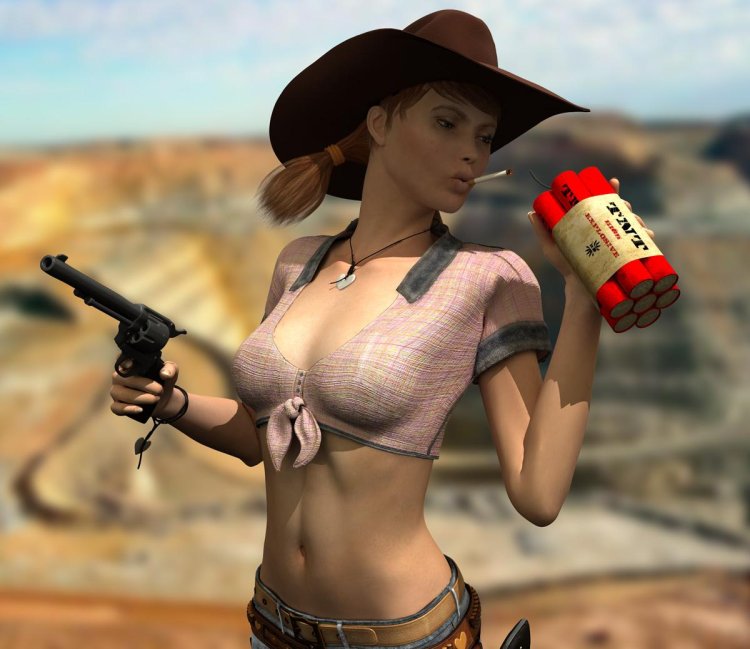 Red dead 2 Girl