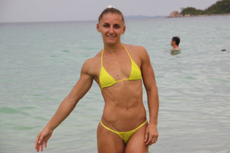 Ursulyak Alexander in a swimsuit