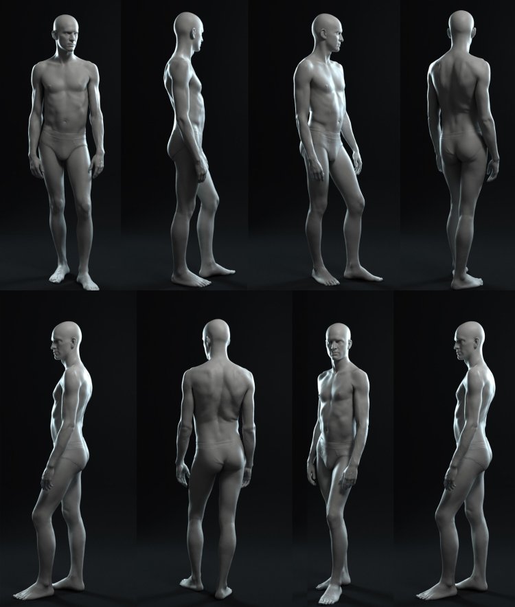 Human Anatomy for Artists Male Nude PhotoGraphy